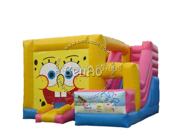 U031 inflatable-spongebob-bounce-house-combo_