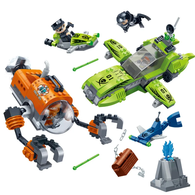 Конструктор BanBao Подводная лодка модель 7406 года|toys for|toys for kidsbuilding blocks |