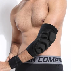 1 Pair Professional Breathable Sports Elbow Pads Exercise Ski Elbow Support Basketball  Volleyball Arm Sleeve Protection