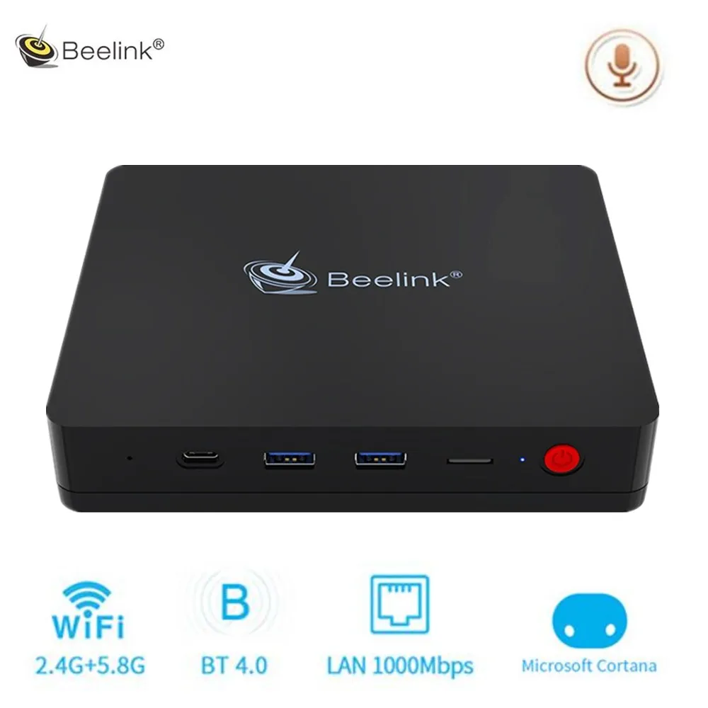 Beelink S2 Mini PC Wind10 4GB DDR4 RAM 64GB ROM Intel Gemini Lake N4100