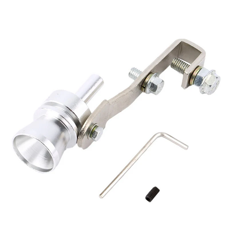 

Car Turbo Sound Muffler Exhaust Pipe Blow Vale BOV Simulator Whistle Stylish