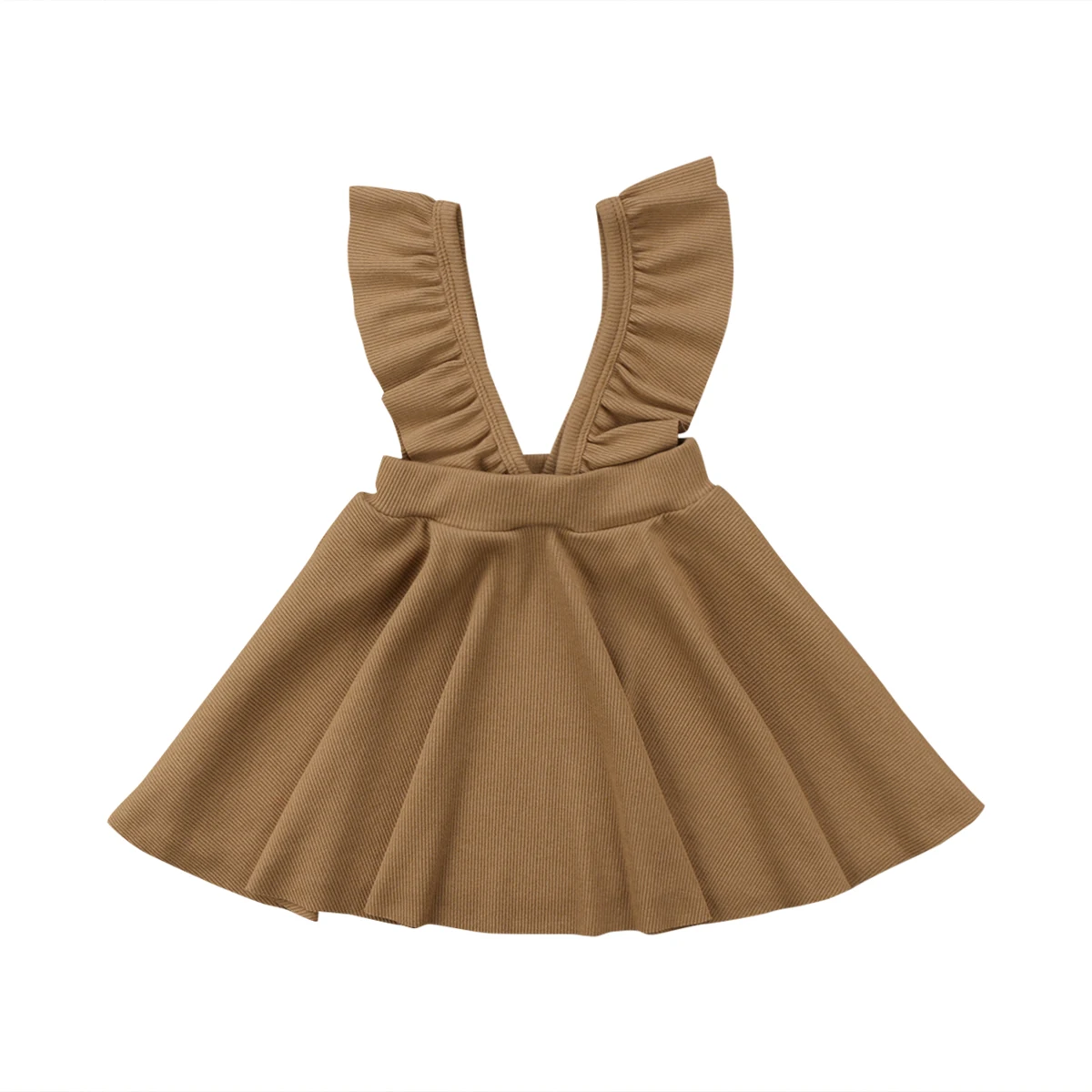 

Gift Toddler Kids Baby Girls Princess Flower Pageant Party Tutu Strap Skirts Holiday Casual Cute Skirt