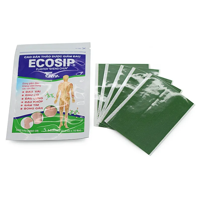 Дешево 50 шт. 10 пакета(ов) ECOSIP лечения остеоартрита кости гиперплазии Omarthritis Rheumatalgia спондилез вставить обезболивающая повязка