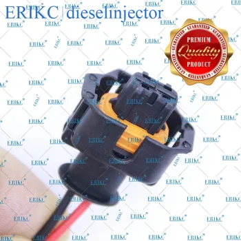 

ERIKC E1024034 Common Rail Diesel Injector Tester Connector Plug With Cable Wire Drive Lines Plug for Bosch 0445110 Injector