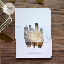 Рок Алмаз море стекла японский А5 пустые страницы тетрадь стичинг переплет рисунок эскиз DIY Дневник Книга подарок caderno