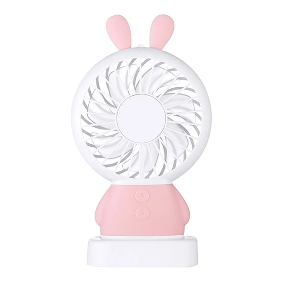 

Mini Rechargeable Portable Multifunctional Hand Fan Battery Operated USB Power Handheld Mini Fan Cooler with Strap