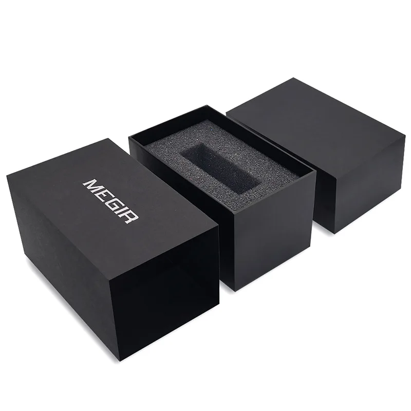 MEGIR Original Package Gifts Watches Box for MEGIR Watch Accessories Men Boys 3