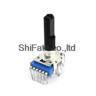 

Stereo 50K Ohm Single Linear Volume Control Pot Potentiometer RK1114GH
