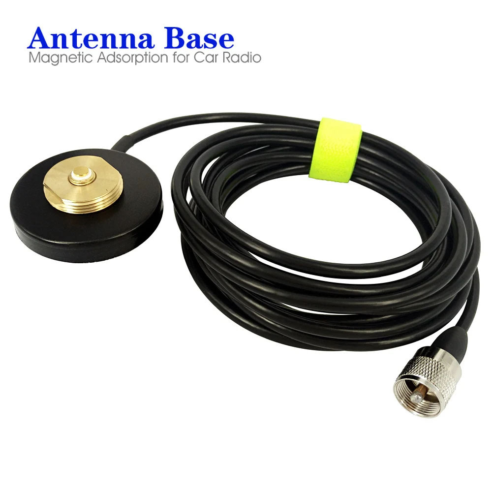UHF PL259 to NMO Car Radio Antenna Magnet Base 0