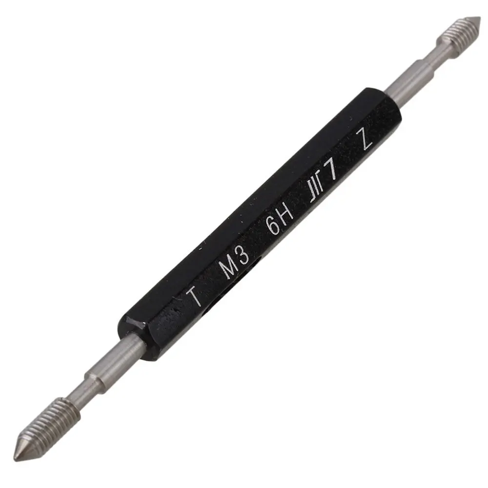 M3 x 0.5mm Metric 6H Steel Double End Taperlock Grip Thread Plug Gage