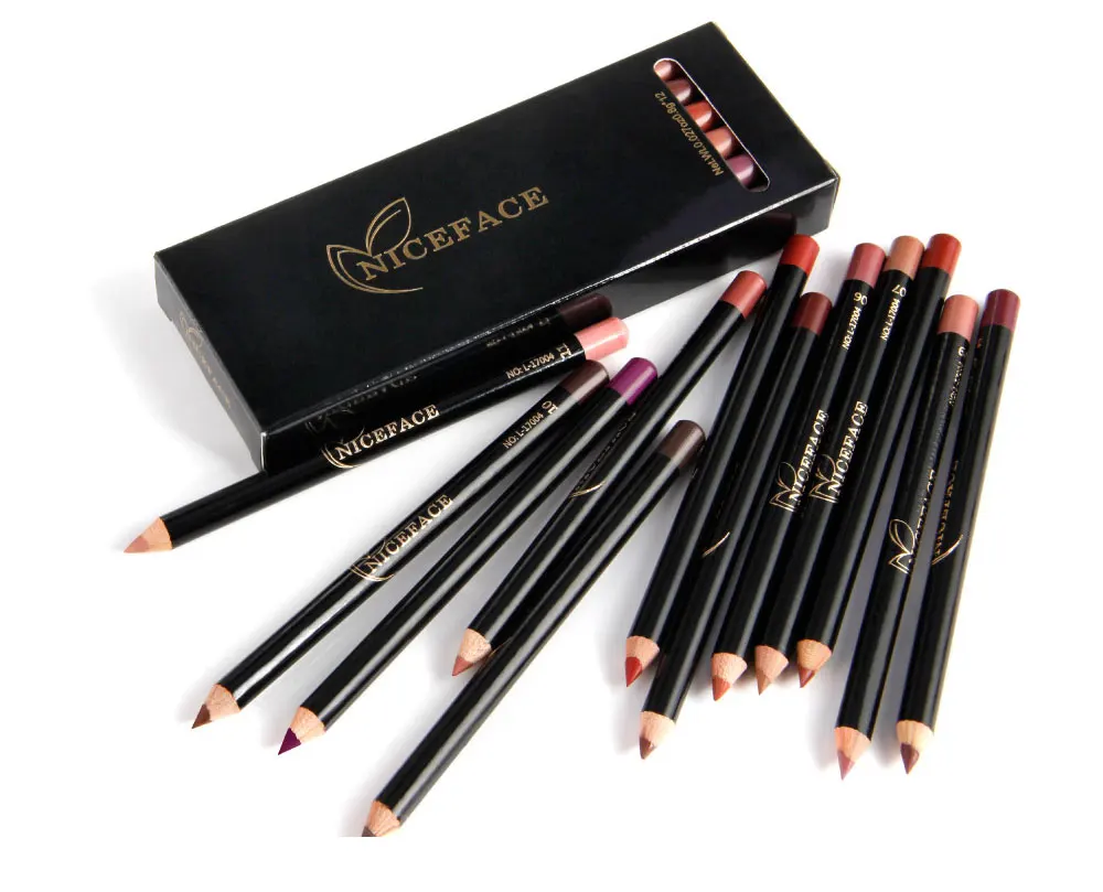 NICEFACE Matte Lipstick Set Sexy Red 22 Pcs Liquid Lipgloss Waterproof Lip Stick Kit Matte Long Lasting Brand Make Up (10)