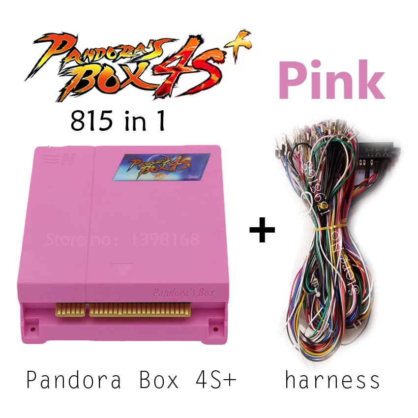 Pandora's box 4S+ JAMMA VGA/CGA выход для lcd/CRT HD 815 в 1 jamma аркадный шкаф машина pandora box 4 Мульти аркадная доска