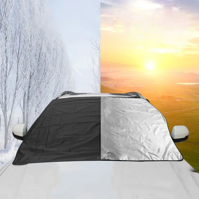 

Universal Prevent Snow Ice Sunshade Cover Car Windshield Covers Protector Summer Sun Car Front Window anti-UV protection