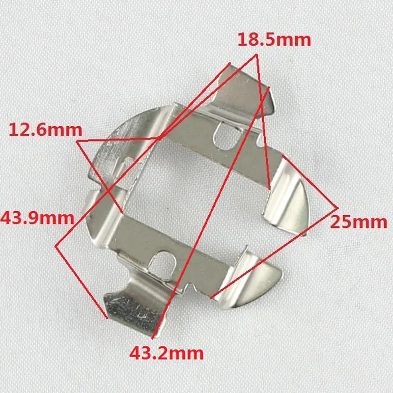 Hid ксеноновая лампа adaptador фиксаторы H7 конверсионная лампа держатель адаптер разъем фиксированный зажим металлический для Audi BMW VW Mercedes-Benz