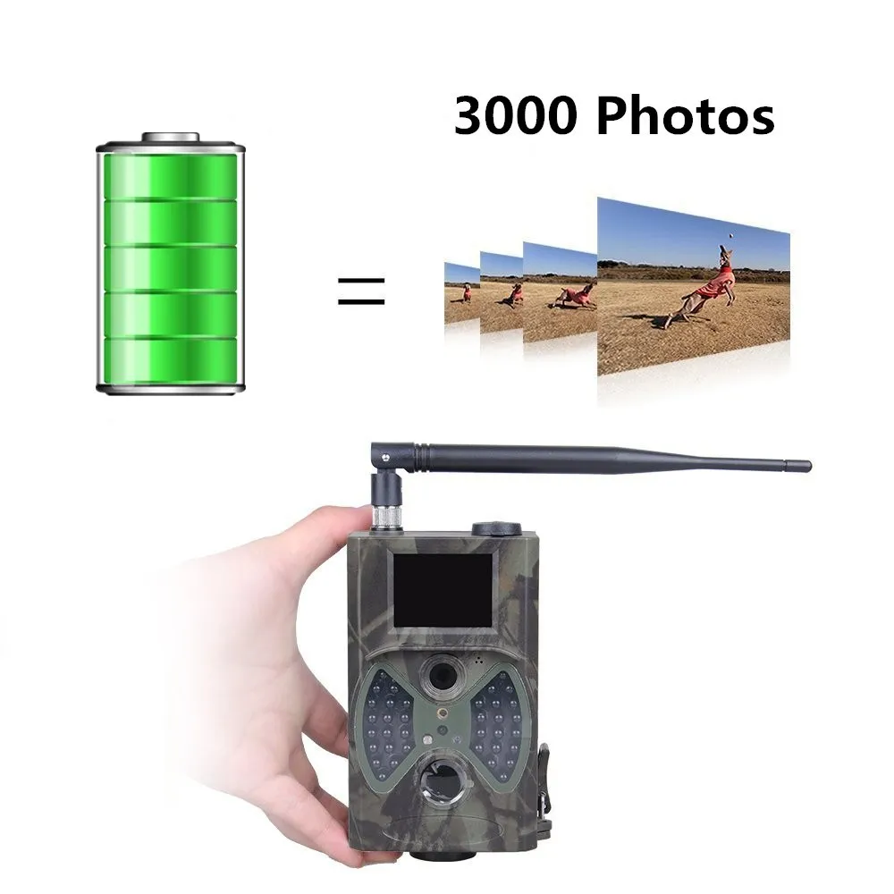 Фотоловушка 16 МП MMS GSM 1080P Охотничья камера HC350M ночного видения для охоты на диких