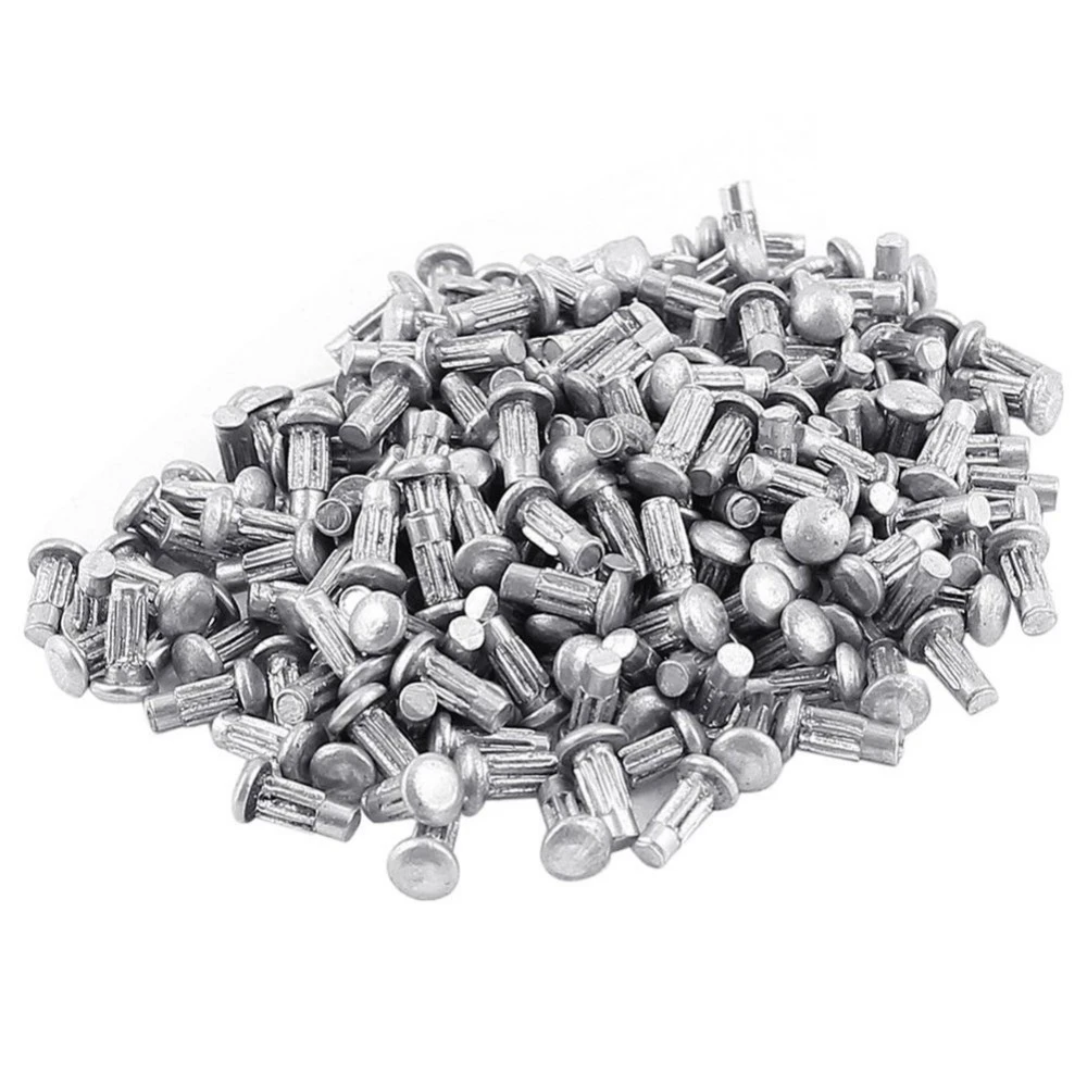 Ochoos 20pcs M2 M2.5 M3 M4 aluminum knurled nameplate rivet semicircular flat head equipment trademark rivet Stem Length: M3x4mm Ochoos 20pcs M2 M2.5 M3 M4 aluminum knurled nameplate rivet semicircular flat head equipment trademark rivet Stem Length: M3x4mm
