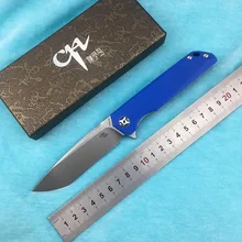 Складной нож CH 3507 Flipper D2 Клинок с шарикоподшипником G10 + стальная