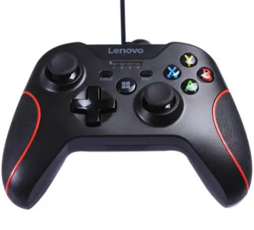 Проводной игровой джойстик Lenovo GL1 совместимый с ПК Windows PS3 ТВ приставкой