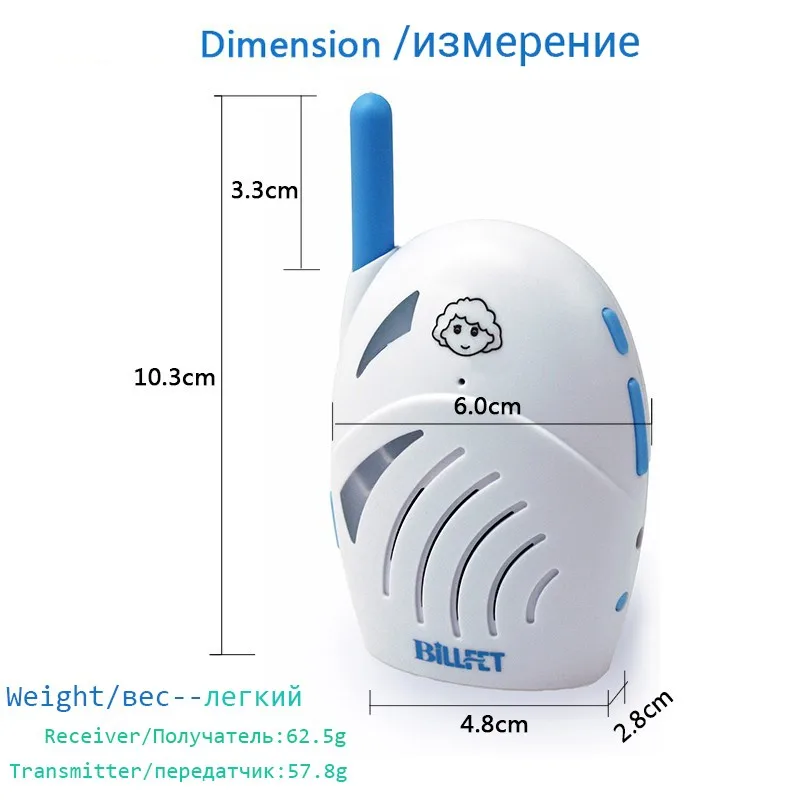 Ребенок Walkie Talkie Видеоняни и радионяни аудио детские домофон BabyPhone Детские