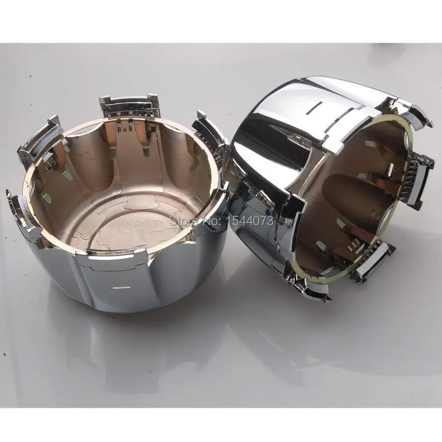 4pcs For Mitsubishi Full Chrome Wheel Center Hub Cap For 92 04 Montero Sport Pajero Shogun