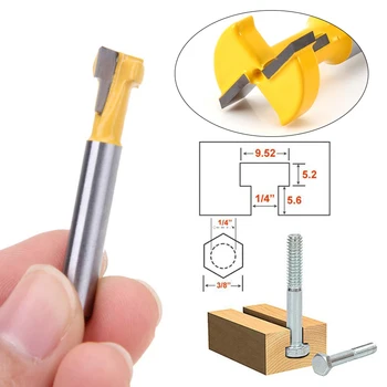 

Carpenter Milling Cutter Wood Drilling Milling Convenient Miter Router Bit Carbide Wood Accessories Factory