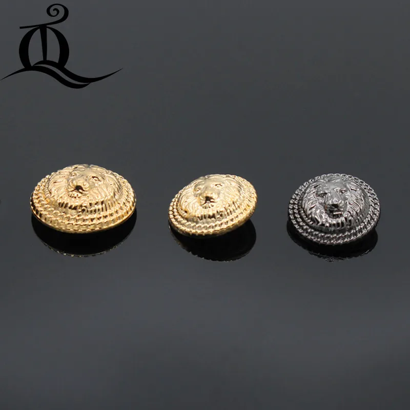 10pcs/set 20mm lion Pack Metal Press Studs Sewing Button Snap Fasteners