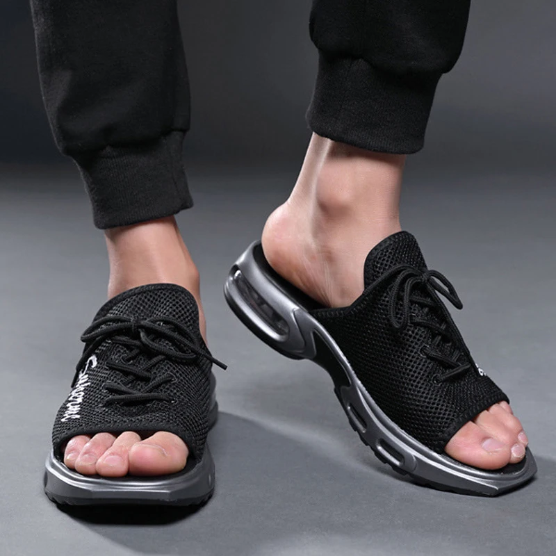 

Summer breathable sports shoes men's sandals outdoor shock absorption sneakers men air cushion slippers wear-resistant shoes men