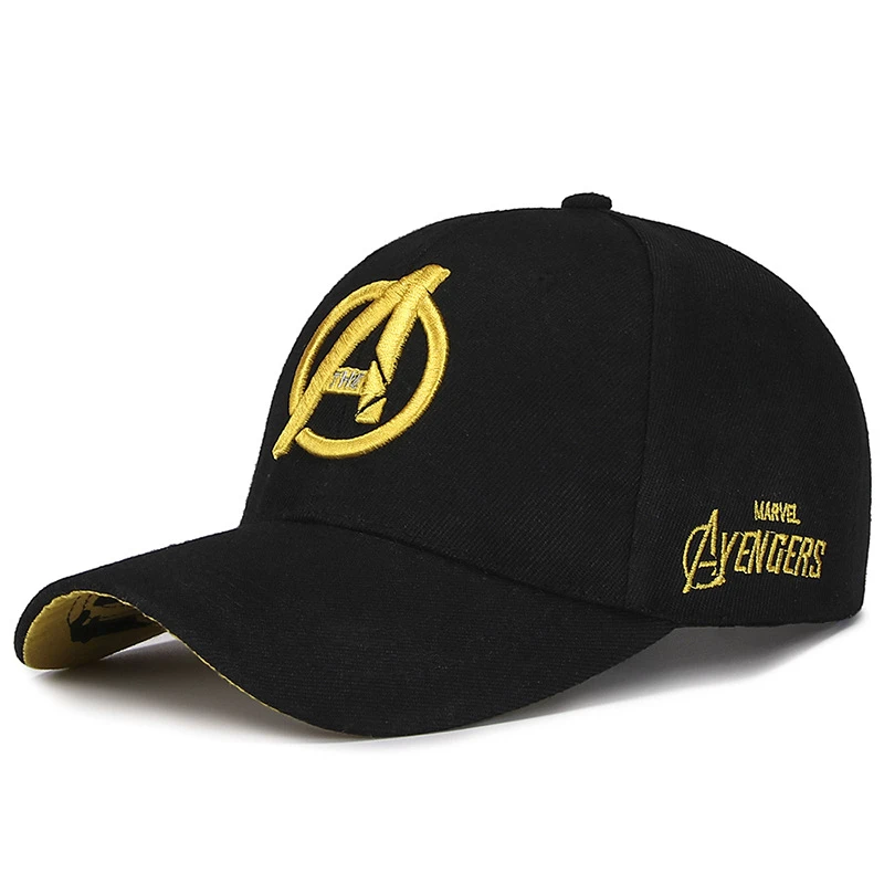 3D вышивка хлопок Бейсболка новая Marvel Мстители Кепка s Мужская Snapback шляпа для женщин Gorras Bone хип хоп Casquette