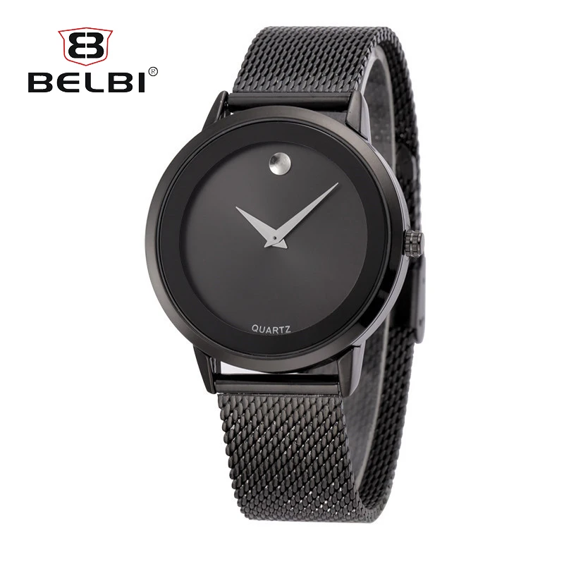 

BELBI New Fashion Man Quartz watch relogio masculino Top Brand Luxury businesss Watch Stainless Steel Watch Hot Sales