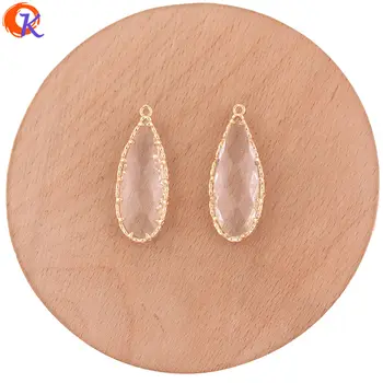 

Cordial Design 30Pcs 15*36MM Jewelry Accessories/Crystal Charms Pendant/Drop Shape/DIY Earring Making/Hand Made/Earring Findings