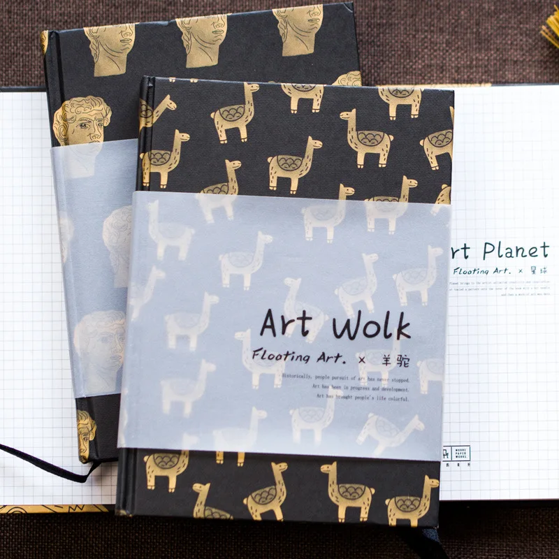 

JOUDOO Creative retro art Notebook diary Korean style Memo Agenda Notepad Office School Stationery