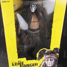 Neca Одинокий рейнджер 1" polegadas TONTO brinquedos figura аниме 1/4 фигурка