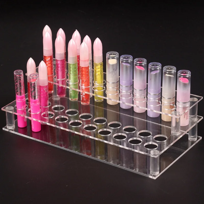 Buy 40 Spaces Lipstick Holder Clear Acrylic Lipstick