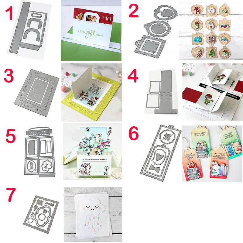 

2018new Metal Cutting Dies Card Stencil Paper Craft Embossing Folder DIY Album Cards Making