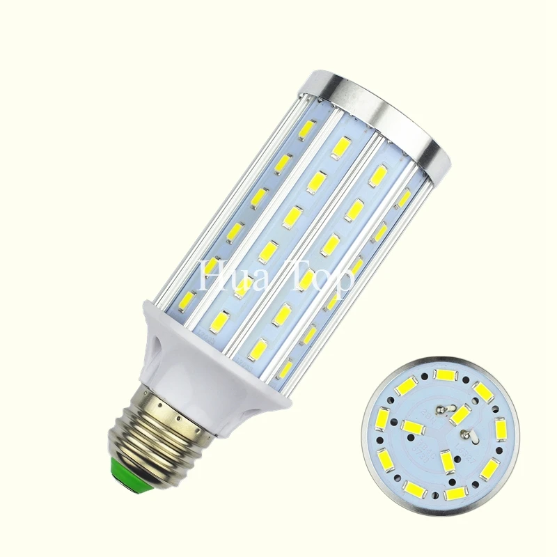 Высокомощный алюминиевый 5730 SMD светодиодный светильник 85-265 в E27 15 Вт 20 Вт 30 Вт 40 Вт 50 Вт 60 Вт 80 Вт светодиодный теплый холодный белый 1 шт