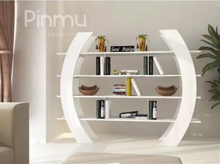

Modern simple and creative bookshelf shelves of shelves