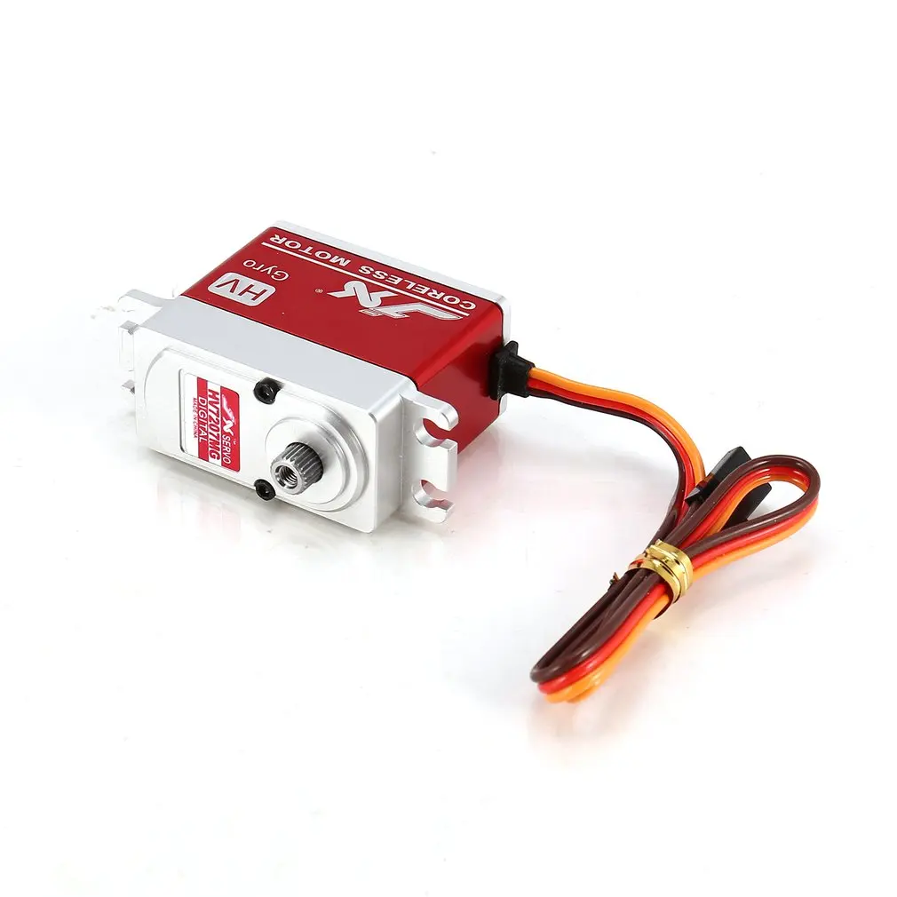 JX PDI HV7207MG 7 кг ЧПУ металлический рулевой Цифровой Металлический Редуктор Coreless Servo