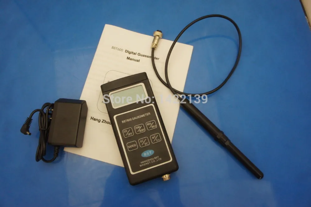 BST600 Gaussmeter/Teslameter Измеритель Гаусса магнитного поля переменного/постоянного тока