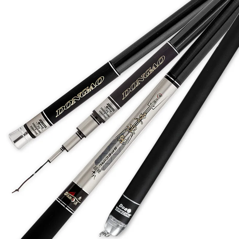 

High Carbon Rod Ultralight Superhard Taiwan Fishing Rod 3.6/4.5/5.4/6.3/7.2m Spinning Fishing Rod