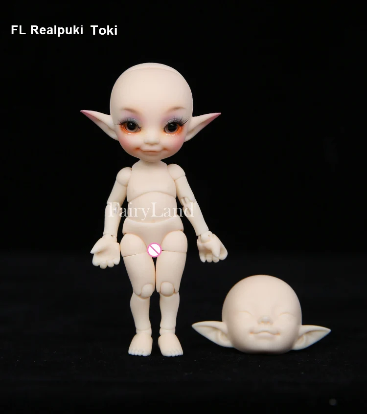 Boneca para Venda Presente de Alta Chegada Nova Fairyland Realpuki Toki 1 - 13 Bjd sd Resina Figuras Luts Yosd Kit Brinquedo Qualidade Bonecas fl 10 13 bjd sd resina figuras luts yosd