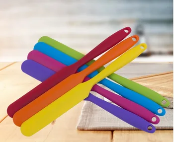 

DHL 500pcs 24.5*3cm Cake Cream Spatula Cake Smoother Polisher Butter Mixer Scraper Cake Decorating Supplies Kitchen Gadgets