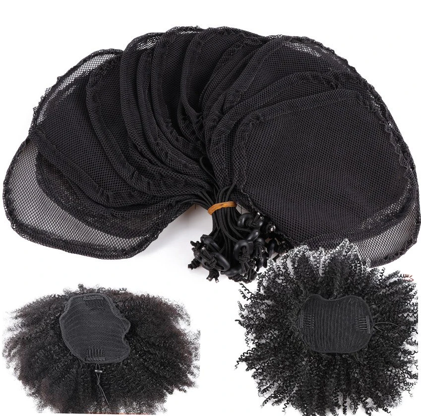 

5-15Pcs Hair Net Making Ponytail Hairnet Adjustable Strap On The Back Weaving Cap Glueless Wig Cap Good Quality