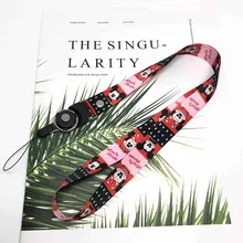 Ремешок для мобильного телефона ремешок для камеры ключи ID карточный ремешок для шеи ремни USB бейдж держатель DIY висячий канат черный розовый 7 цветов