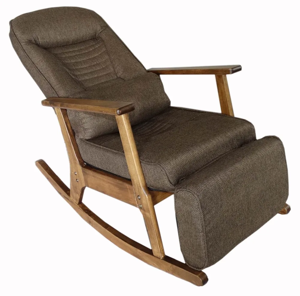 Vintage Furniture Modern Wood Rocking Chair For Aged People Anese Vintage Furniture Modern Wood Rocking Chair For Aged People Anese Style Recliner Easy With Armrest Pulletout Footstool In Garden Chairs From