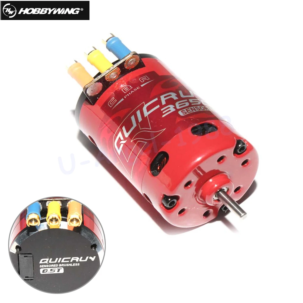 

Hobbywing QUICRUN 3650 Sensored 5200KV 3500KV 3450KV 2760KV 2210KV 1760KV 2000KV 2-3S Race Brushless Motor For 1/10 Rc Car