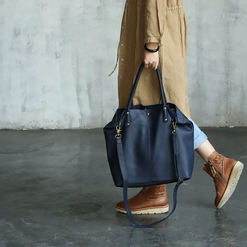 Vendange original manual female bag cowboy nubuck leather shoulder bag/ handbag/ crossbody bag 2382 dark grey nubuck leather handbag