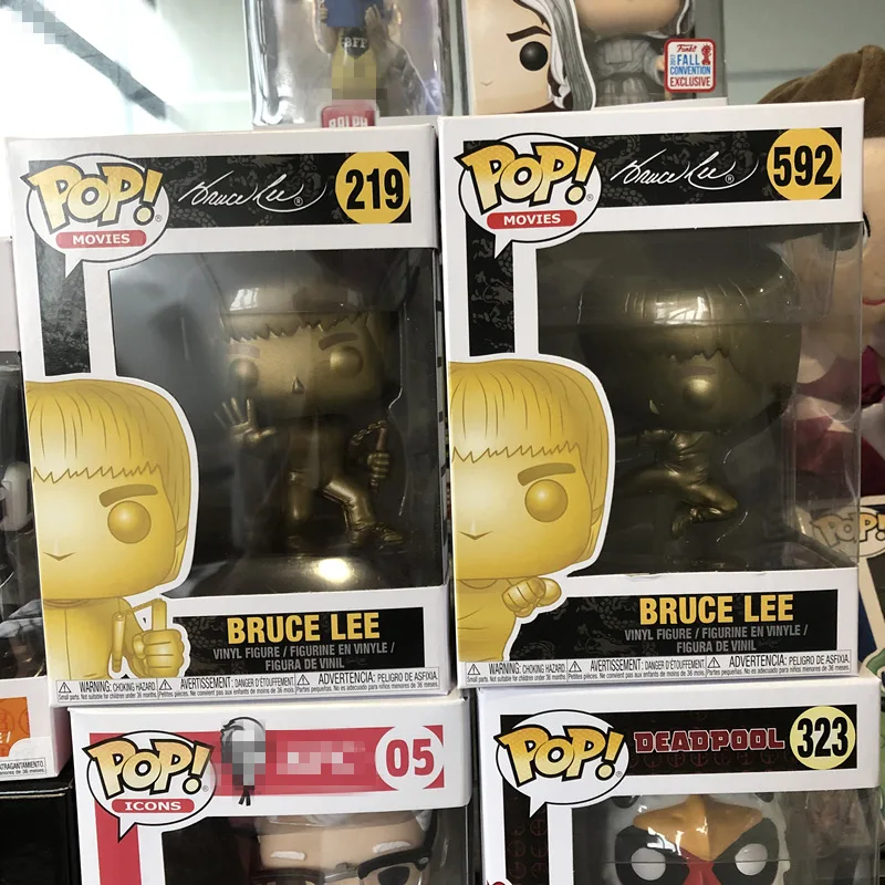 Эксклюзивные официальные фигурки Funko pop фильмы: игра смерти летающий человек брюс