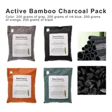 Натуральная сумка для очистки воздуха Ароматизатор воздуха очищающий Запах Eliminator Натуральный Бамбуковый Уголь захватывает мешок