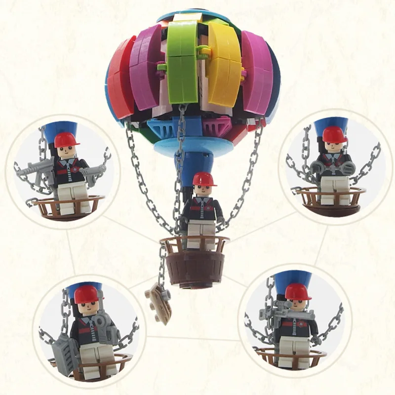 Buy New hot air balloon assembled block creative