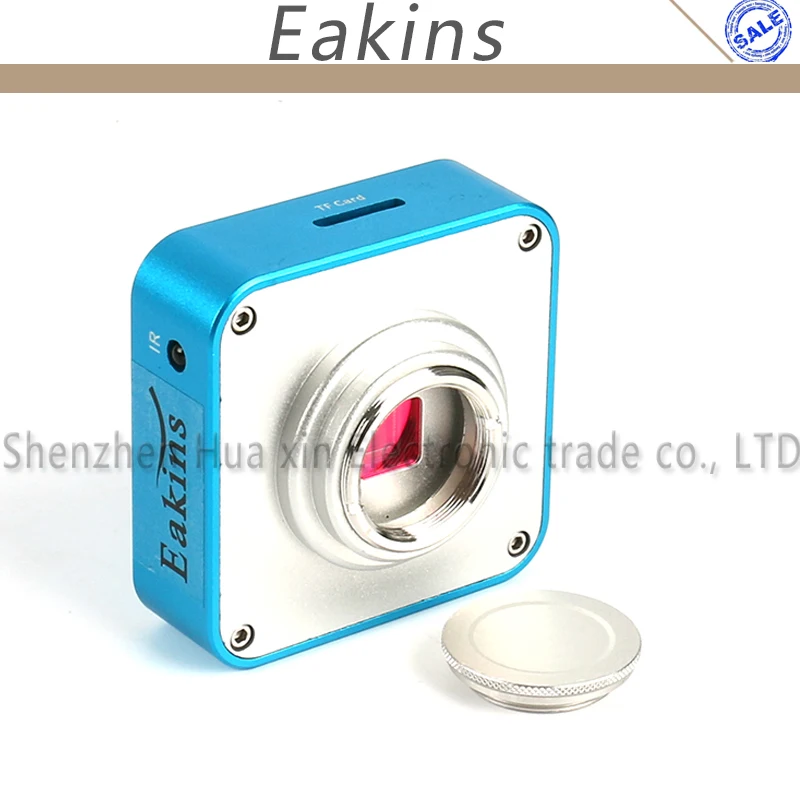  36MP 4K 2K 1080P HDMI USB Industry Digital Microscope Camera 180X/300X C-Mount Lens 144 LED Light U